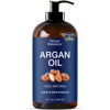 Picture of Argan Oil for Hair Growth 8 fl oz - 100% Natural Moroccan Argan oil for Face, Body, Skin and Nails - Aceite de Argan