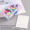 Picture of Fcozpjk 100Pcs Soft Nail Sponges for Ombre Mini Nail Art Sponges With Grabbing Pen Colorful Aura Nail Sponge Set Brush for Gel Nails Gradient Sponge With Disposable Gel Polish Palette Paper
