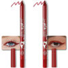 Picture of evpct 2Pcs Red Color Gel Glitter Eyeliner Pencils Set for Women Waterline Waterproof Smudge Proof lapiz de ojos delineador de ojos contra el agua Eye Liner Makeup