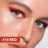 Picture of evpct 2Pcs Red Color Gel Glitter Eyeliner Pencils Set for Women Waterline Waterproof Smudge Proof lapiz de ojos delineador de ojos contra el agua Eye Liner Makeup