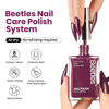Picture of Beetles 1Pcs 15ml Nail Polish,Burgundy Red Nail Polish Fast Drying & Long Lasting Nail Lacquer Red Wine Dreamscape Glitter Art Effect for Nail DIY Salon at Home Gifts for Women
