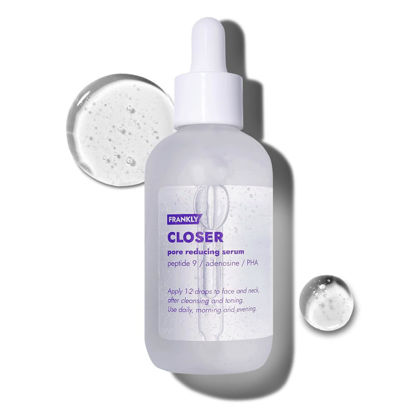 Picture of Frankly Closer Serum Mega Jumbo 3.38 fl.oz - Pore Minimizing, Anti-Aging, Elasticity, Hydration, Plump Skin |9 Peptides, Vegan Collagen, PHA |Non-comedogenic & Derm Tested Korean Skincare |All skin|