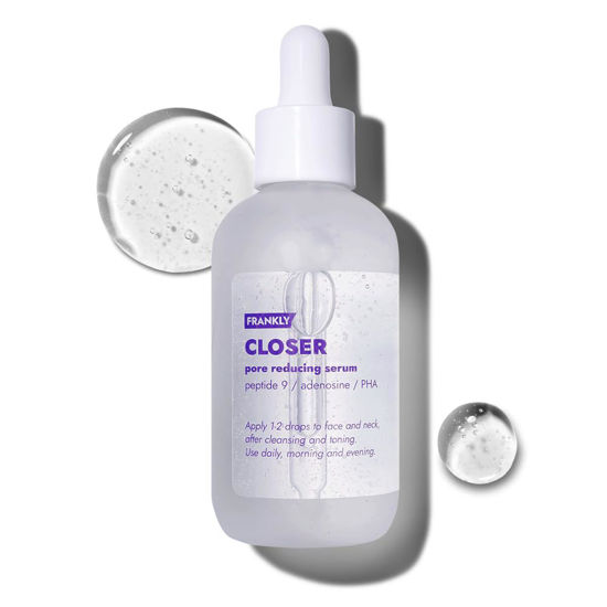 Picture of Frankly Closer Serum Mega Jumbo 3.38 fl.oz - Pore Minimizing, Anti-Aging, Elasticity, Hydration, Plump Skin |9 Peptides, Vegan Collagen, PHA |Non-comedogenic & Derm Tested Korean Skincare |All skin|