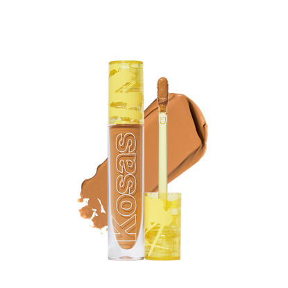 Picture of Kosas Revealer Concealer - Medium Coverage Makeup with Hyaluronic Acid, Conceals Dark Circles Under Eyes, Dark Spots and Blemishes + Brightens, Hydrates, Long-Lasting & Vegan,(Tone 7.5 W)