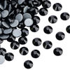Picture of Jollin Hot Fix Crystal Flatback Rhinestones Glass Diamantes Gems 2.0mm(6ss 2880pcs, Jet)