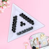 Picture of Jollin Hot Fix Crystal Flatback Rhinestones Glass Diamantes Gems 2.0mm(6ss 2880pcs, Jet)