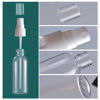 Picture of Zoizocp Spray Bottles, 2.7oz/80ml Clear Empty Fine Mist Plastic Mini Travel Bottle Set, Small Refillable Liquid Containers with 2pcs Funnels and 24pcs Labels (6 Pack)
