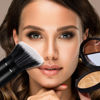 Picture of Makeup Brush, Banidy Retractable Kabuki Brush Foundation Brush for Powder Blush, Bronzer, Buffing, Liquid, Cream