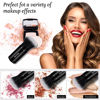 Picture of Makeup Brush Kabuki Face Brushes Retractable Travel Blush Kabuki Brush Portable Flawless for Foundation, Powder Blush, Bronzer, Buffing, Liquid, Cream, Cruelty Free with Cover