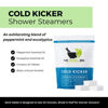 Picture of Cold Kicker Shower Steamers Aromatherapy, Eucalyptus Shower Steamer, Shower Bombs Made in the USA, Menthol Shower Steamer, Self Care Gifts, Christmas Gifts, Shower Steamers for Women and Men