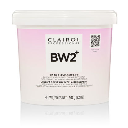 Picture of Clairol Professional BW2+ Dedusted Extra Strength Powder Lightener for Hair Highlights, 32 oz.