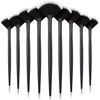 Picture of Maitys 9 Pieces Facial Brushes Fan Mask Brushes, Soft Facial Applicator Brushes Tools for Peel Glycolic Mask Makeup for Mud Cream (Full Black)