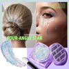 Picture of Teenitor Face Glitter Body Glitter, Clear White Body Glitter Gel, Hair Glitter Gel, 6 Shapes Rave Glitter, Mermaid Sequins Makeup Glitters Face Paint, Chunky Sparkling Glitter Gel for Women