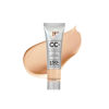 Picture of IT Cosmetics Your Skin But Better CC+ Cream Travel Size, Light Medium - Color Correcting Cream, Full-Coverage Foundation, Hydrating Serum & SPF 50+ Sunscreen - Natural Finish - 0.406 fl oz