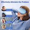 Picture of Cooling Eye Mask for Puffy Eyes - FSA HSA Eligible, Cold Eye Masks for Puffiness, Weighted Gel Eye Mask for Sleep, Reusable Ice Eye Mask for Dark Circles Migraines and Headache (Blue)
