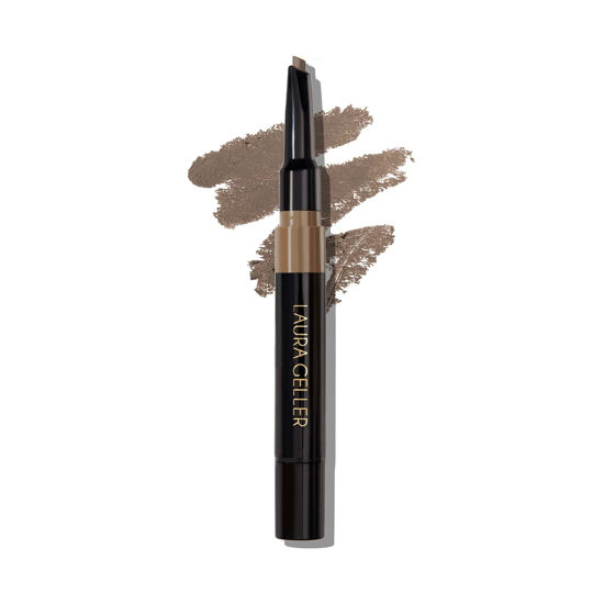Picture of LAURA GELLER NEW YORK Sculpt-n-Stay Waterproof Brow Pencil & Gel- Taupe