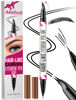 Picture of iMethod Curved Eyebrow Pen - Eyebrow Pencil, Brow Pencil 2-in-1 Dual-Ended Microblading Eyebrow Pen with Curved Tip and Precise Brush-Tip, Brow Pen for Natural Hair-Like Brows, Last All-Day, Black