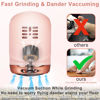 Picture of Electric Callus Remover for Feet (with Vacuum Cleaner), Rechargeable Foot Callus Remover Pedicure Tools Foot File, Professional Foot Care Kit Deadskin Remover with 3Heads&2Speed,LCD Display-Pink