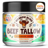 Picture of Meadow Bliss Beef Tallow for Skin - Moisturizer Cream - 100% Grass Fed - Whipped Beef Tallow - Organic Jojoba Oil - Organic Shea Butter - Supports Eczema, Rosacea+ - Made in USA - Citrus Breeze - 2 oz