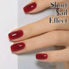 Picture of Double Rhythm Translucent Gel Polish Sheer Neutral Natural Light Milky Same Color Same Bottle 15ML Jelly Nail Polish Nail Art DIY at Home (Jelly Burgundy-A1400)
