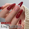 Picture of Double Rhythm Translucent Gel Polish Sheer Neutral Natural Light Milky Same Color Same Bottle 15ML Jelly Nail Polish Nail Art DIY at Home (Jelly Burgundy-A1400)