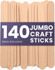 Picture of Tress Wellness Craft Sticks for Hair Removal, Premium Splinter-Free Wooden Sticks for Waxing, Wax Stick for Body and Face Waxing, 140 Craft Sticks