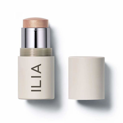 Picture of ILIA - Multi-Stick For Lips + Cheeks | Non-Toxic, Vegan, Cruelty-Free, Nourishing Cream Highlighter + Lip Color In One for All Skin Types (Stella by Starlight, 0.15 oz | 4.5 g)