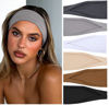 Picture of Women's Non-Slip Thick Headbands - Stretchy Sweatbands Hair Bands for Yoga, Workout, Fashion, and Everyday Wear