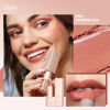 Picture of Oulac Moisturizing Peach Lipstick for Girls Moisture-Rich Tinted Lip Balm with Sparkle, Lightweight Lip Makeup, Shea Butter Formula, Vegan & Gluten Free, PG07 Mermaid Kiss