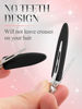 Picture of MADHOLLY 8Pcs No Bend No Crease Hair Clips - Styling Duck Bill Clips Alligator Hair Barrettes for Styling Sectioning for Salon Hairstyle Hairdressing Bangs Waves Woman Girl Makeup, Black & White