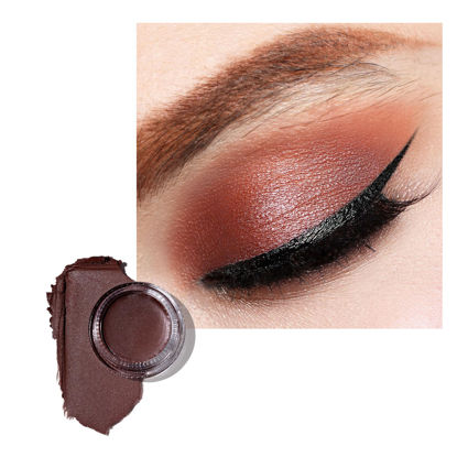 Picture of Oulac Matte Eyeshadow 3-in-1 Eyeshadow Eye Primer&Eyeliner Highly Pigmented Waterproof Smudge-proof Long Lasting Wear Smooth&Blendable Formula for Natural Look,Vegan & Cruelty-Free,CM06