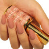 Picture of DND DC Gel Polish Set, Deep Nude Collection, UV/LED Gel Polish and Air Dry Nail Lacquer, Matching Chip-Free Polish Duo, 310 Confetti, 0.5 Fl Oz