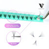 Picture of VAVALASH Premade Fans Eyelash Extensions 320 Fans 10D 14D 16D 20D 0.03 0.05 0.07 Thickness C/D Curl Middle Stem Heat Bonded Premade Fans Russian Volume Lash Extensions (320 Fans-12D-0.03-C-8-15mm)