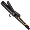 Picture of Lanvier 1 1/2 Inch Curling Iron 1.5" Barrel Curling for Medium & Long Hair with Soft and Relax Curls, Up to 450°F Worldwide Voltage (100-240V) Hair Curler for Traveling, Hair Waving Style Tool - Black