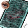 Picture of Lash Clusters Wispy 280PCS Eyelash Extension 30D Cluster Lashes Individual Lashes DIY Lash Extension Natural Look Cluster Eyelash Extensions Soft False Eyelashes at Home for Beginners(16mm)