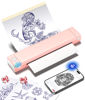Picture of Phomemo M08F Bluetooth Tattoo Stencil Printer, Thermal Stencil Printer with 10pcs Transfer Paper, Tattoo Transfer Machine for Artists & Beginners, Compatible with Phone, Tablet & PC