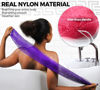 Picture of African Net Sponge Authentic - 2 Pieces Exfoliating Body Scrubber Bath Sponge - Back Scrubber Washcloth for Shower with Travel Bag - Real African Scrub Exfoliator Body Care Bathing Accessorie