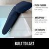 Picture of Gorilla Grip Bath Pillow for Tub, Improved Suction Cups, Luxury Bathtub Pillows, Headrest for Neck and Back Support, Relaxing Home Spa, Hot Tub and Bathroom Essentials, Gifts for Women, 2 Panel Navy