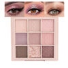 Picture of CAKAILA 9Colors Eye Shadow Palette Makeup,Pink Rose Gold Purple Mauve Neutral Travel Eyeshadow Palette Highly Pigmented Long Lasting Waterproof Naturing-Looking Eyeshadow Palette Travel Size Gift Kit