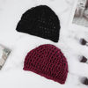 Picture of WLLHYF Hair Net Wrap For Sleep 2 PCS Mesh Nets Cap Snoods Cover Sleeping Knit Hairnets Elastic Head Wrap Bathing Shower Caps Wig Hairnet Crochet Sew Weave Press Weaving Braided Bonnet(Black/Red)