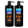 Picture of Dead Sea Collection Mens Body Wash 3 in 1 - Citrus Body Wash for Men - Mens Shampoo - Mens Face Wash - Shampoo for Men - Pack of 2 Bottles (33,8 Fl. Oz. Each)