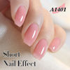 Picture of Double Rhythm Translucent Gel Polish Sheer Neutral Natural Light Milky Same Color Same Bottle 15ML Jelly Nail Polish Nail Art DIY at Home (Milky Pink-A1401)