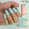 Picture of Double Rhythm Translucent Gel Polish Sheer Neutral Natural Light Milky Same Color Same Bottle 15ML Jelly UV Nail Polish Nail Art DIY at Home (Pale Blue-A1031)