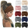 Picture of Jesries 10 PCS Women Headbands African Wide Hair Wrap Extra Turban Head Bands for Lady Large Sport Workout Stretch Non-slip Big Hair Bands