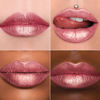 Picture of MAKI YIKA Pink Nude Lipstick for Women Metallic Lipsticks Glitter Long Lasting Lipstick No Smudge No Transfer Liquid Lip Gloss (BR017 Love Fighter)