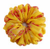 Picture of 26 Colors Available, Colorful Big Scrunchies for Hair, Soft Chiffon Ponytail Holder, Cute Birthday Gift for Women Girl Teen, Holiday Accessory (Yellow Red)