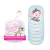 Picture of The Original MakeUp Eraser, 7-Day Set, Erase All Makeup With Just Water, Including Waterproof Mascara, Eyeliner, Foundation, Lipstick, Sunscreen, and More! Hello Kitty Skiing, 7ct.
