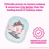 Picture of The Original MakeUp Eraser, 7-Day Set, Erase All Makeup With Just Water, Including Waterproof Mascara, Eyeliner, Foundation, Lipstick, Sunscreen, and More! Hello Kitty Skiing, 7ct.