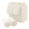 Picture of Microfiber Facial Cloths Fast Drying Washcloth 12 pack - Premium Soft Makeup Remover Cloths - Cream