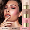 Picture of FALOCUTUS 3 Pcs FAIR Contour Stick Set,Cream Blush & Highlighter Bronzer Pen,Long Lasting & Smooth Natural Face Contouring Illuminator,Professional Makeup Kit for All Skin